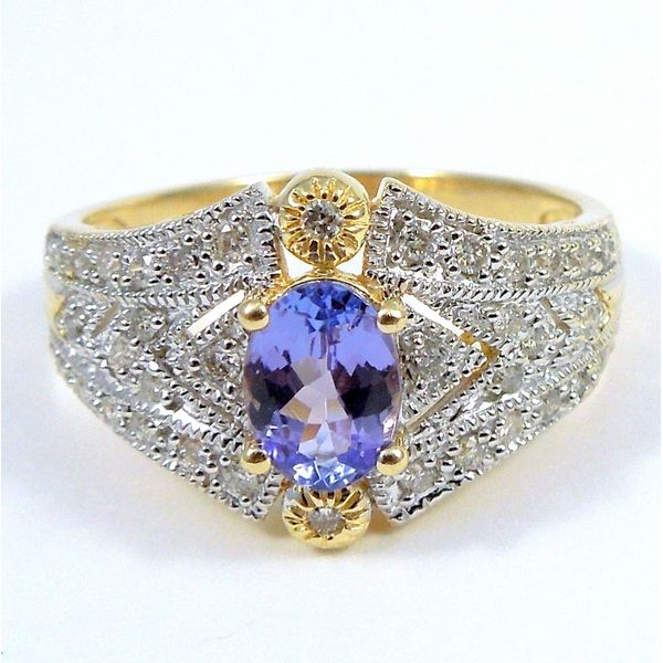 Tanzanite & Diamond Ring Joint Venture Jewelry Cary, NC