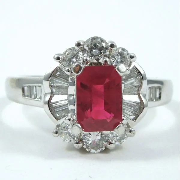 Ruby & Diamond Ring Joint Venture Jewelry Cary, NC