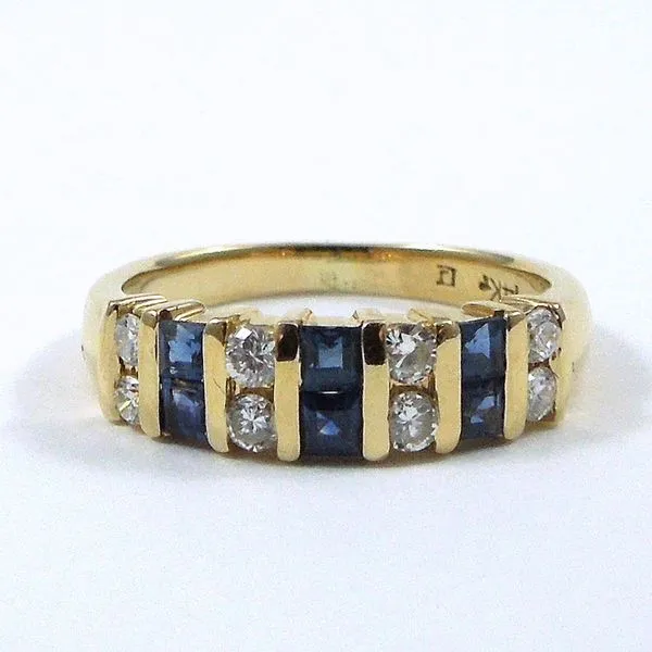 Sapphire & Diamond Band Joint Venture Jewelry Cary, NC