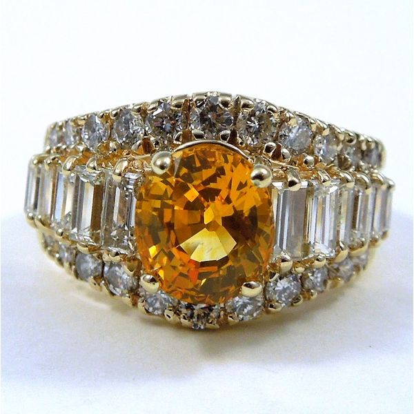 Yellow Sapphire Ring Joint Venture Jewelry Cary, NC