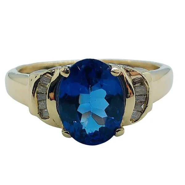 Tanzanite and Diamond Ring Joint Venture Jewelry Cary, NC