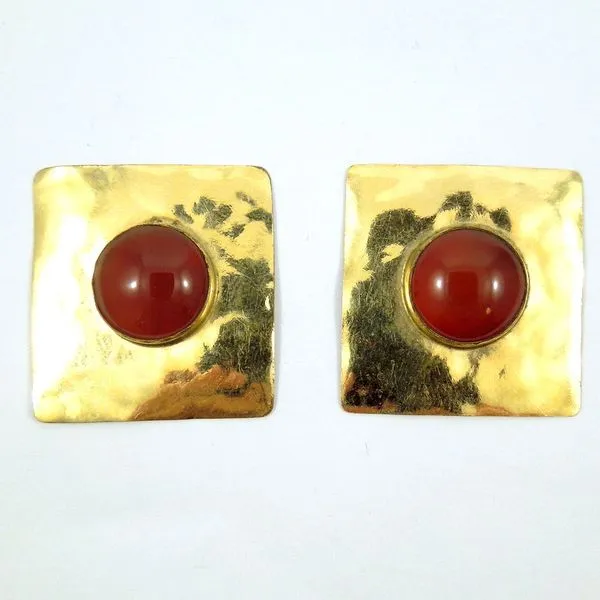 Carnelian Earrings Joint Venture Jewelry Cary, NC