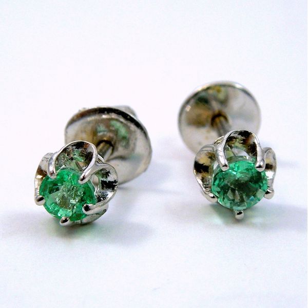 Emerald Earrings Joint Venture Jewelry Cary, NC