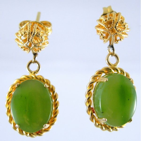 Jade Earrings Joint Venture Jewelry Cary, NC