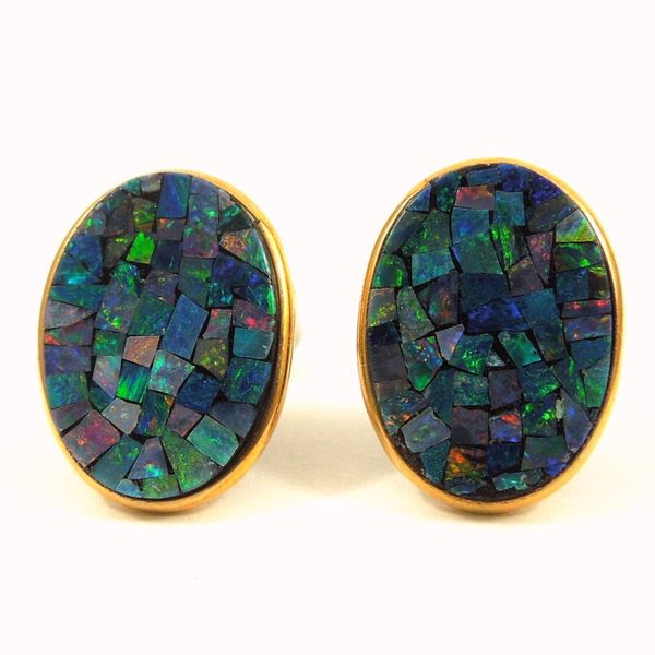 Opal Studs Joint Venture Jewelry Cary, NC