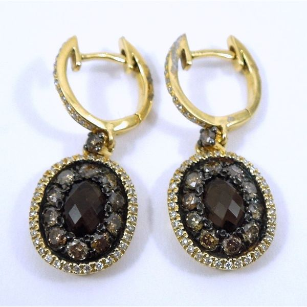 Smoky Quartz Earrings Joint Venture Jewelry Cary, NC