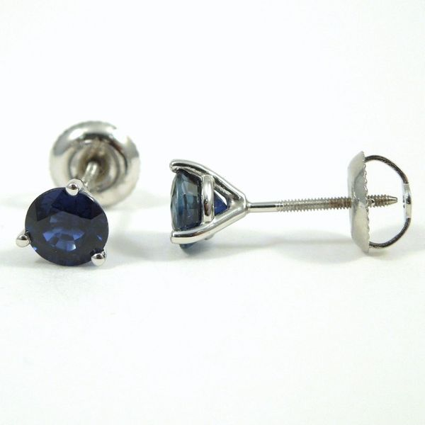 Sapphire Studs Joint Venture Jewelry Cary, NC