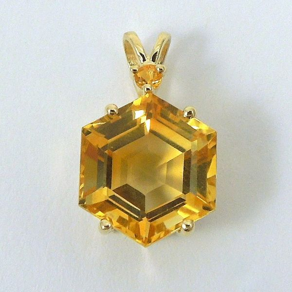 Citrine Pendant Joint Venture Jewelry Cary, NC