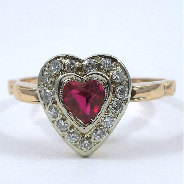 Vintage Heart Ring Joint Venture Jewelry Cary, NC