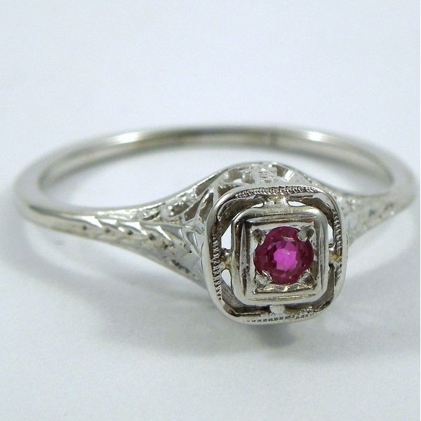 Vintage Ruby Ring Joint Venture Jewelry Cary, NC