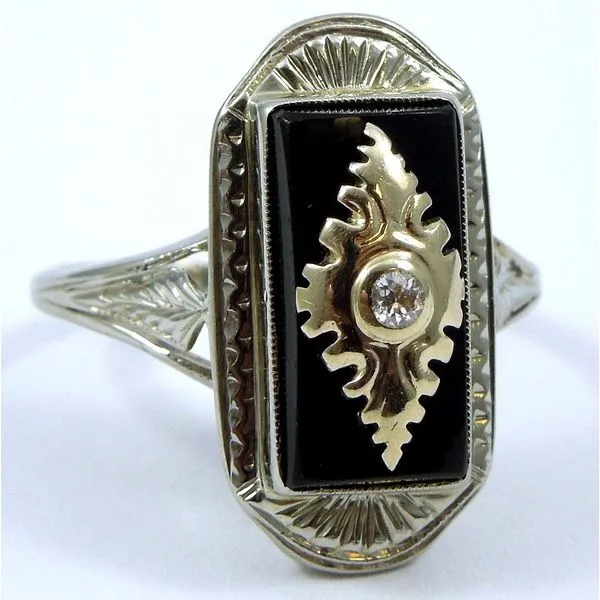 Vintage Onyx Ring Joint Venture Jewelry Cary, NC