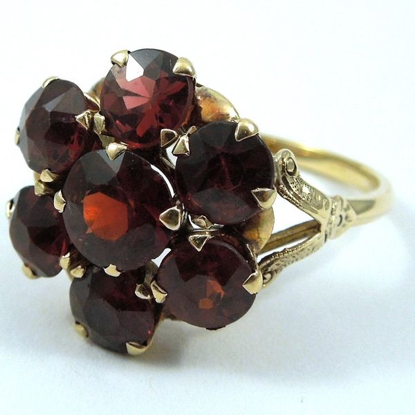 Vintage Garnet Ring Joint Venture Jewelry Cary, NC