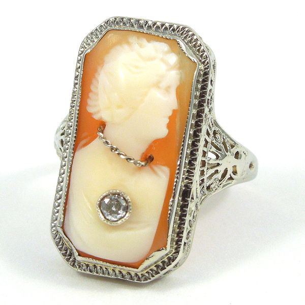 Vintage Cameo Ring Joint Venture Jewelry Cary, NC