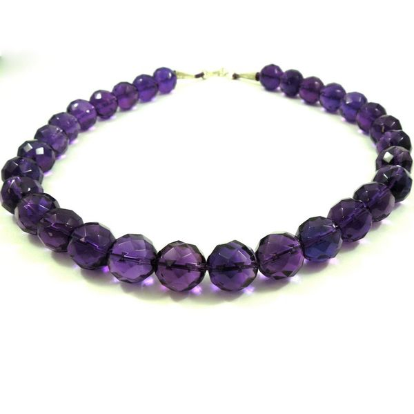Amethyst Bead Necklace Joint Venture Jewelry Cary, NC