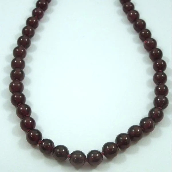 Garnet Bead Necklace Joint Venture Jewelry Cary, NC