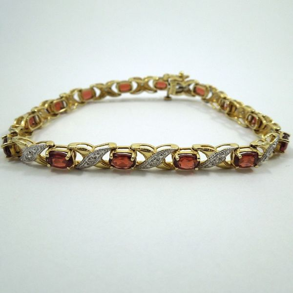 Garnet Bracelet Joint Venture Jewelry Cary, NC