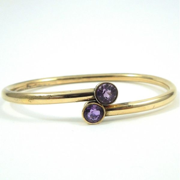 Vintage Amethyst Bangle Joint Venture Jewelry Cary, NC