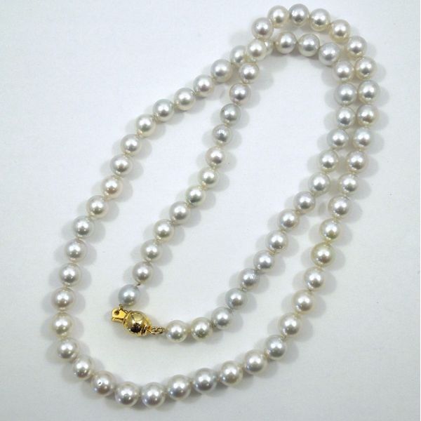 Grey Pearl Necklace Joint Venture Jewelry Cary, NC