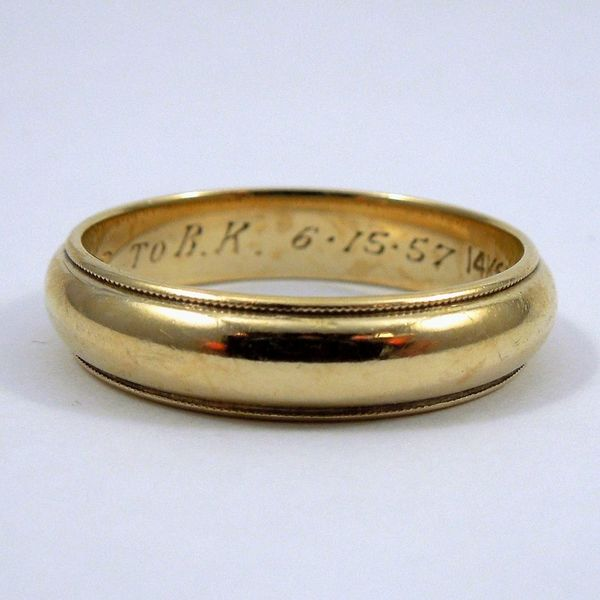 Gents Wedding Band Joint Venture Jewelry Cary, NC