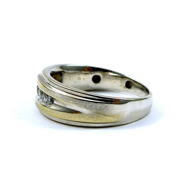 Men's Wedding Band Image 2 Joint Venture Jewelry Cary, NC