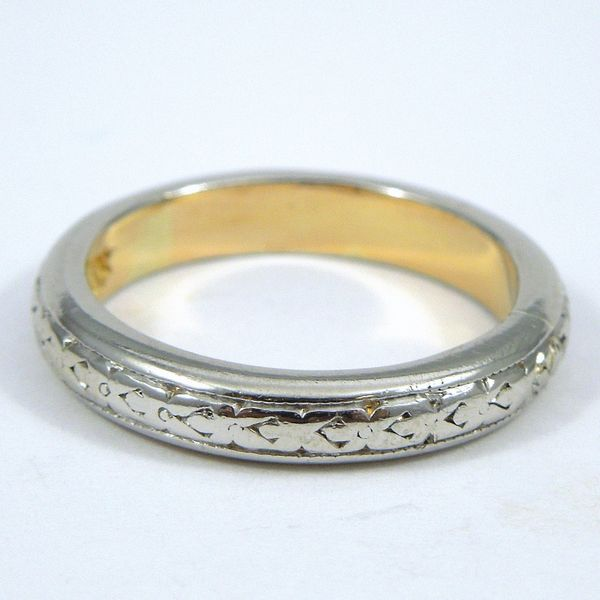 Engraved Wedding Band Joint Venture Jewelry Cary, NC