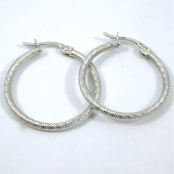 Gold Hoop Earrings Joint Venture Jewelry Cary, NC