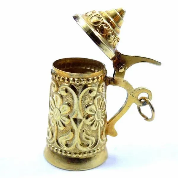 Beer Stein Charm Joint Venture Jewelry Cary, NC