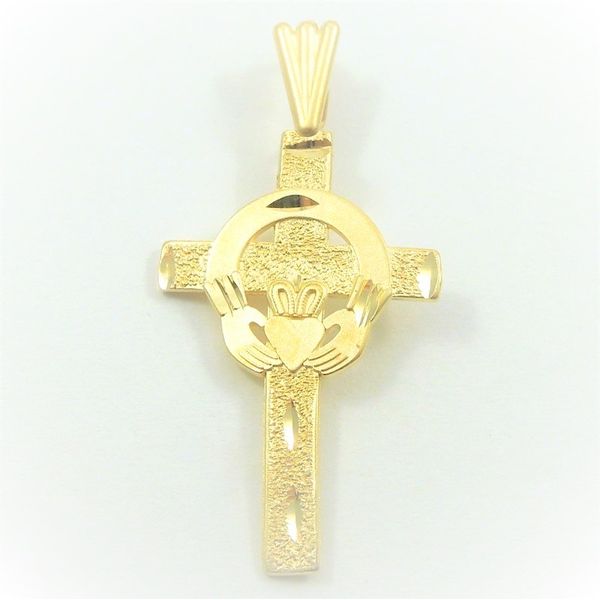 Yellow Gold Cross Joint Venture Jewelry Cary, NC