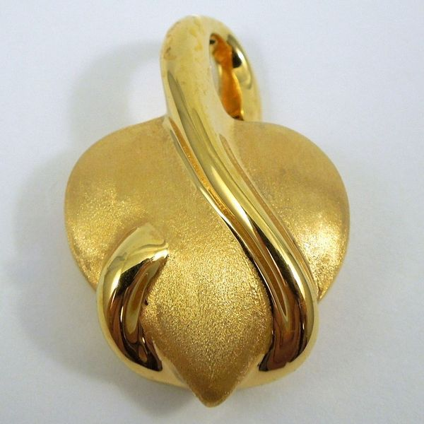 Gold Heart Pendant Joint Venture Jewelry Cary, NC