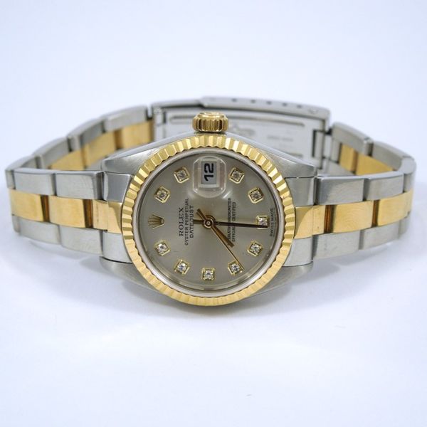 Ladies Two Tone Rolex Datejust Watch Joint Venture Jewelry Cary, NC