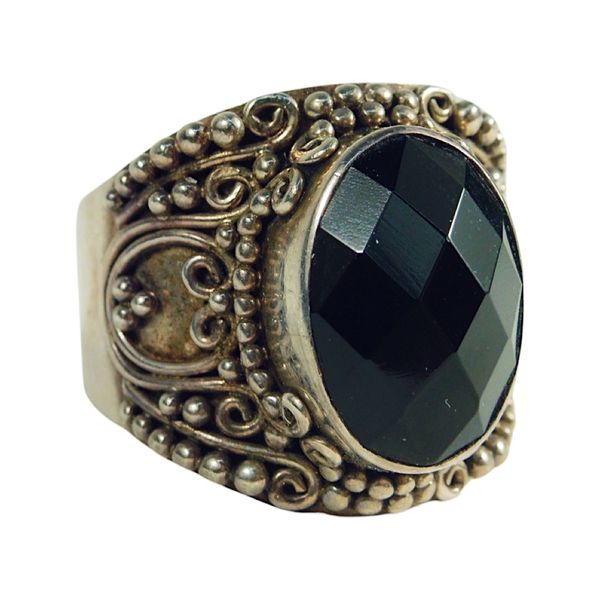 Black Onyx Ring Image 2 Joint Venture Jewelry Cary, NC