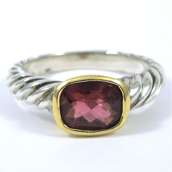 Pink Tourmaline David Yurman Ring Joint Venture Jewelry Cary, NC