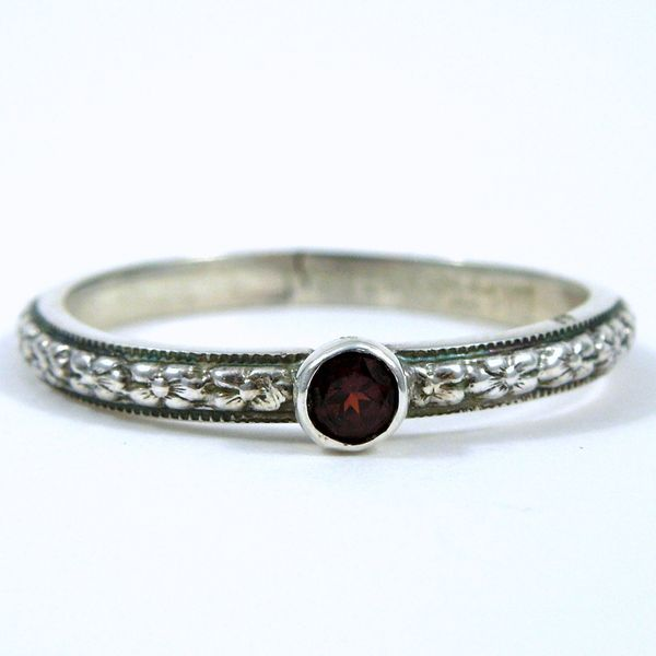 Garnet Ring Joint Venture Jewelry Cary, NC