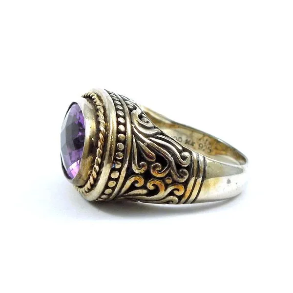 Oval Amethyst Ring Image 2 Joint Venture Jewelry Cary, NC