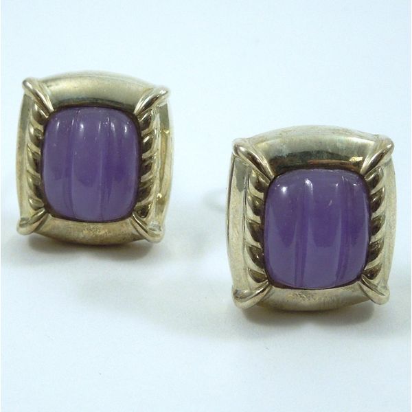 Purple Stone Earrings Joint Venture Jewelry Cary, NC