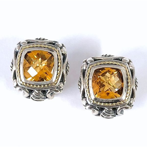 Citrine Earrings Joint Venture Jewelry Cary, NC