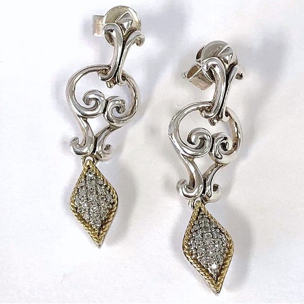 Diamond Drop Earrings Joint Venture Jewelry Cary, NC