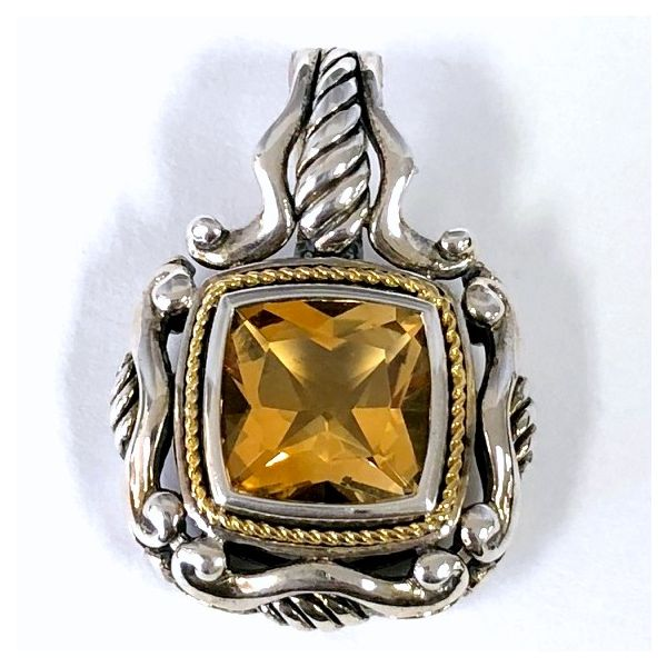Citrine Pendant Joint Venture Jewelry Cary, NC