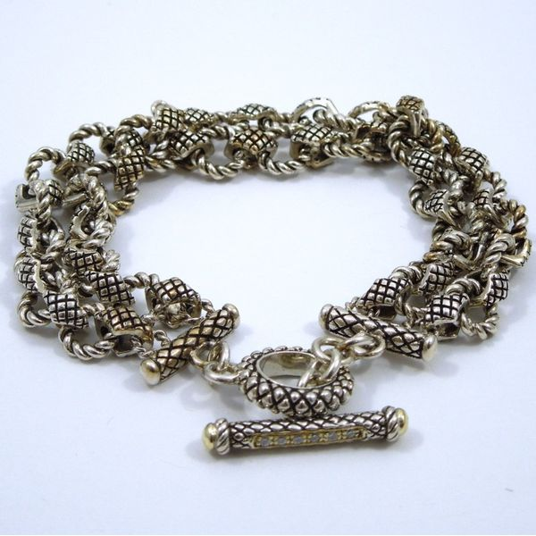 Sterling & Gold Bracelet Joint Venture Jewelry Cary, NC