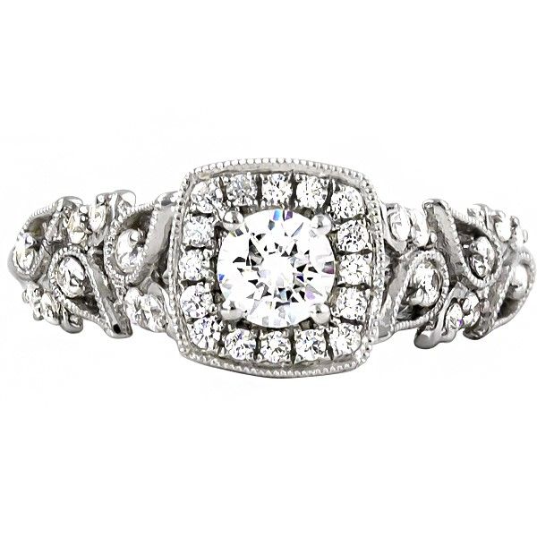 Vintage Design Diamond Ring J. Thomas Jewelers Rochester Hills, MI