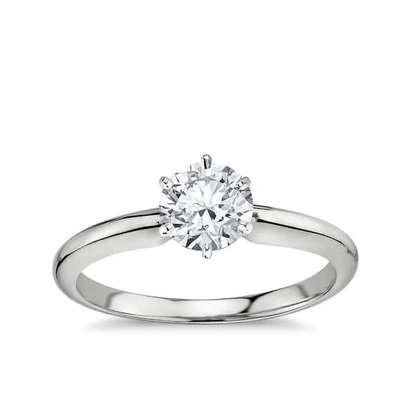 European Cut Diamond Solitaire J. Thomas Jewelers Rochester Hills, MI