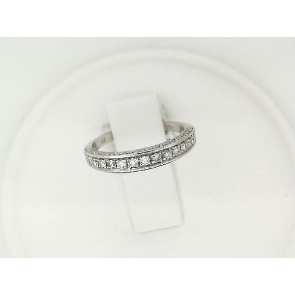 Milgrain Diamond Wedding Band J. Thomas Jewelers Rochester Hills, MI