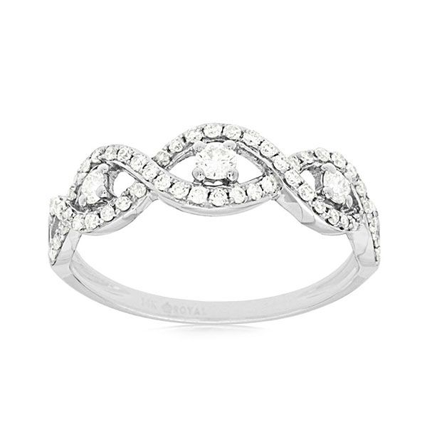 Diamond Infinity  Ring J. Thomas Jewelers Rochester Hills, MI