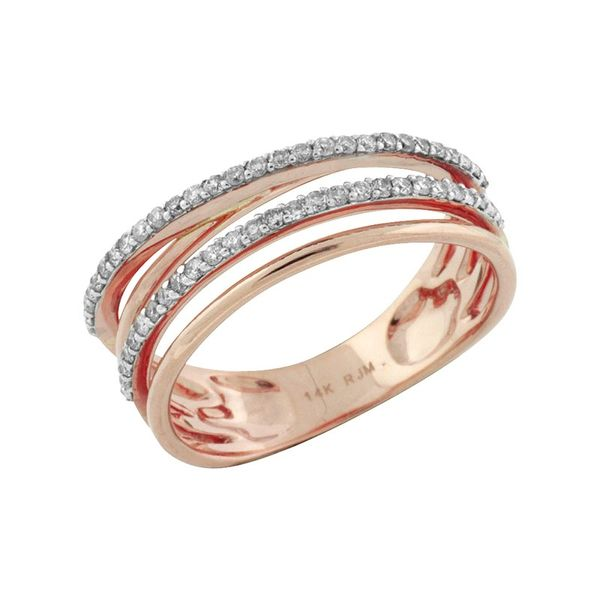Rose Gold Diamond Ring J. Thomas Jewelers Rochester Hills, MI