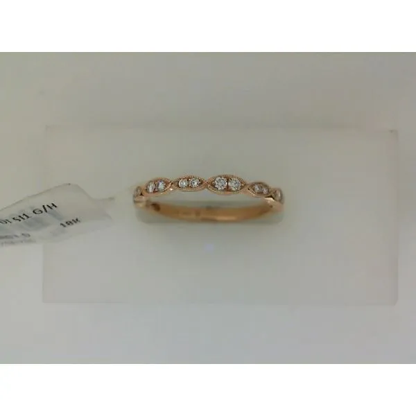 Beverley K Vintage Rose Gold Diamond Band J. Thomas Jewelers Rochester Hills, MI