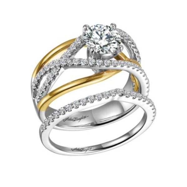 John Bagley Contemporary Diamond Ring J. Thomas Jewelers Rochester Hills, MI