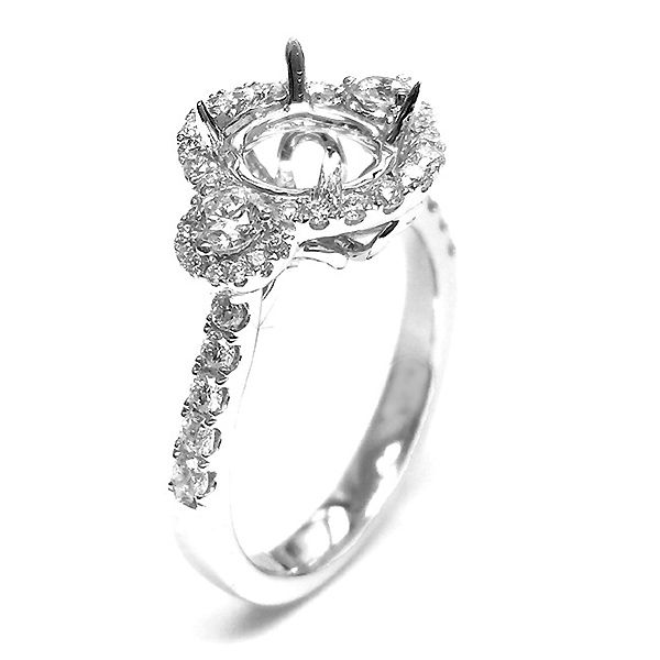 0.67Tw Pave' Set Diamond Ring J. Thomas Jewelers Rochester Hills, MI