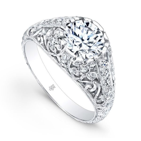 Beverley K Filigree  vintage Ring J. Thomas Jewelers Rochester Hills, MI