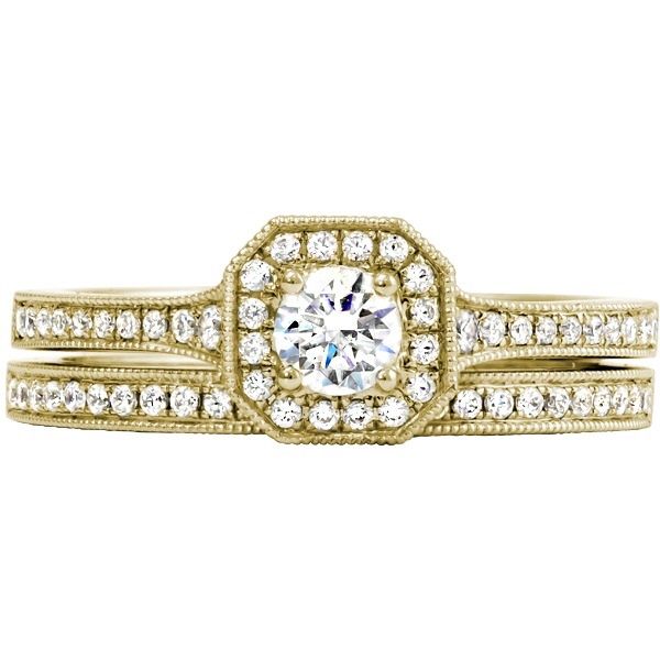Yellow Gold Diamond Engagement Ring J. Thomas Jewelers Rochester Hills, MI