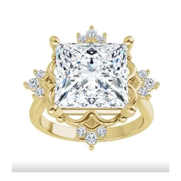 Princess Cut Engagement Ring J. Thomas Jewelers Rochester Hills, MI